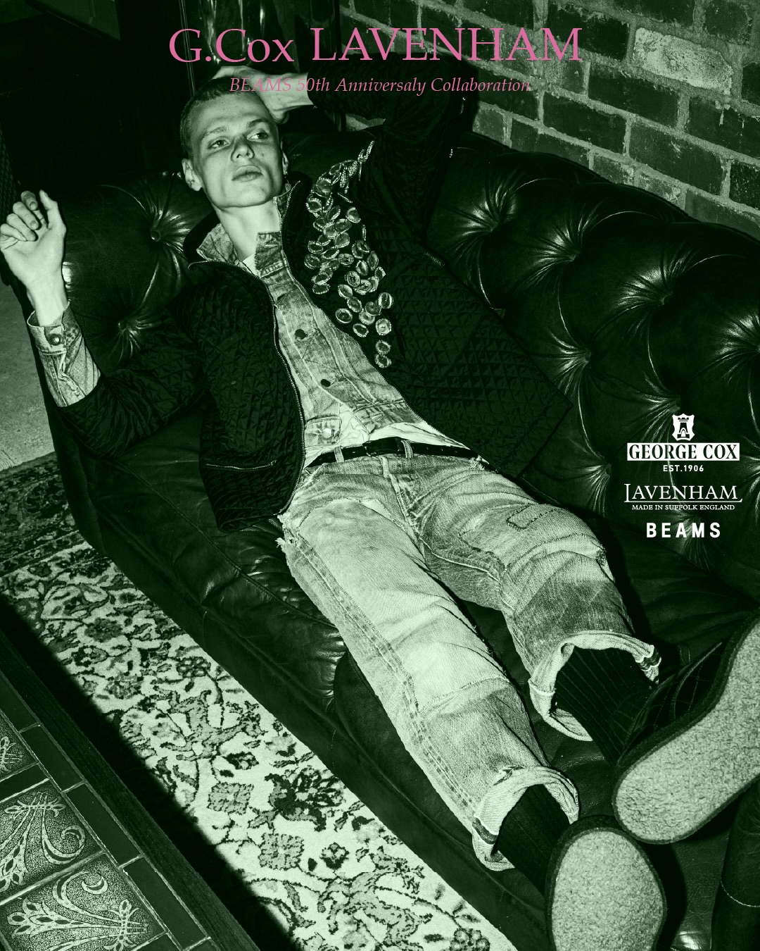 LAVENHAM × George Cox × BEAMS ポストマンシューズが2026年 10/23 発売 (ラベンハム ジョージコックス ビームス)