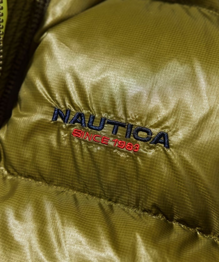 NAUTICA 2026 FW “リップストップナイロン スタンドカラー ダウンジャケット”が10/23 12:00 発売 (ノーティカ 2026年 秋冬)
