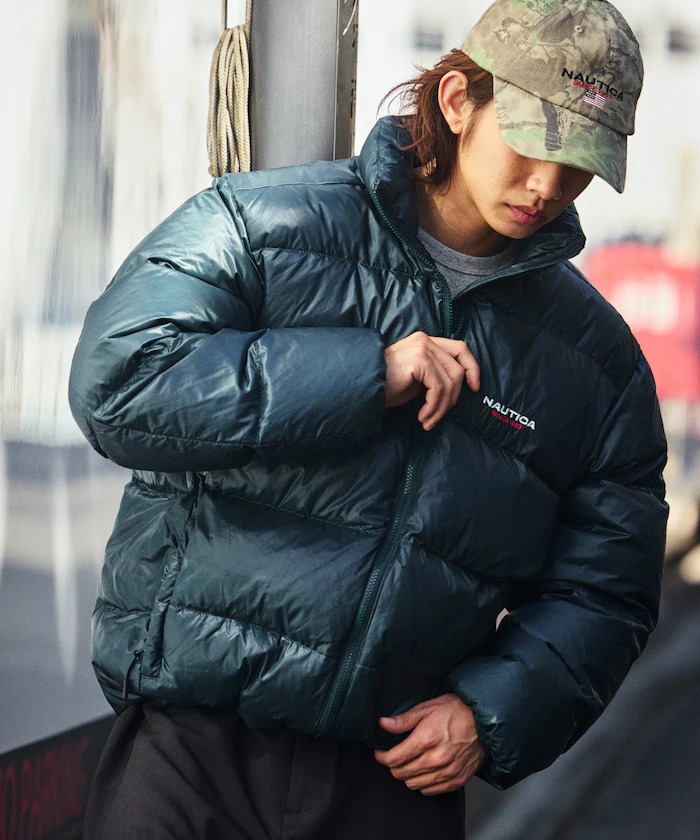 NAUTICA 2026 FW “リップストップナイロン スタンドカラー ダウンジャケット”が10/23 12:00 発売 (ノーティカ 2026年 秋冬)