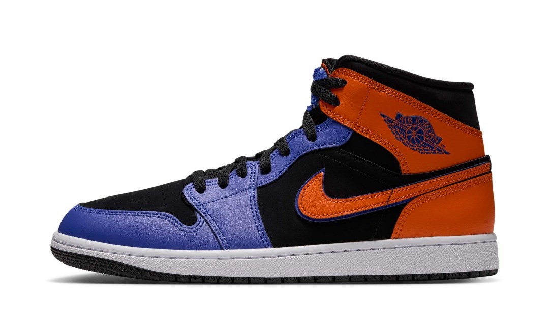【2026年 11/2 発売予定】NIKE AIR JORDAN 1 MID SE “Knicks/Racer Blue/Safety Orange” (ナイキ エア ジョーダン ミッド “ニックス/ブルー/オレンジ”) [IX8481-406]
