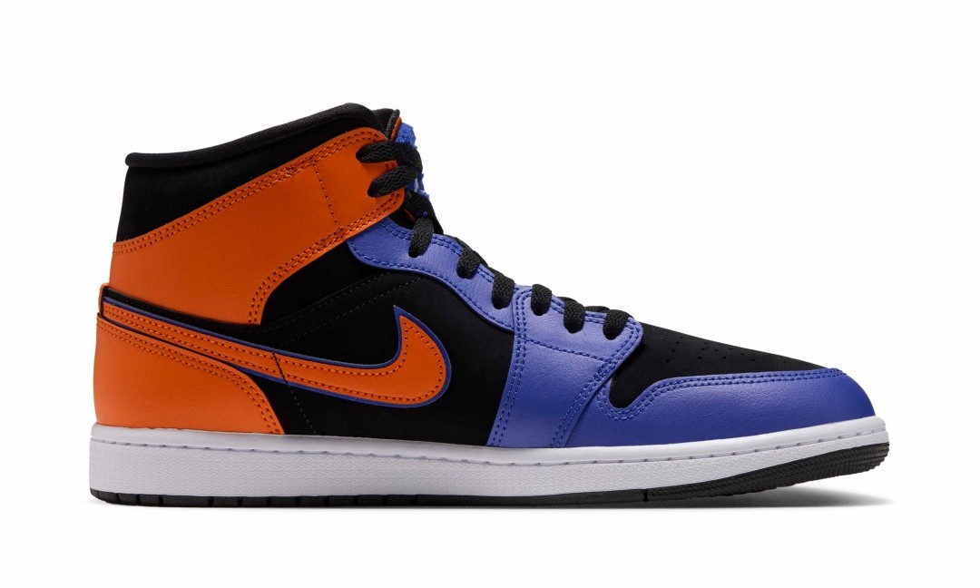 【2026年 11/2 発売予定】NIKE AIR JORDAN 1 MID SE “Knicks/Racer Blue/Safety Orange” (ナイキ エア ジョーダン ミッド “ニックス/ブルー/オレンジ”) [IX8481-406]