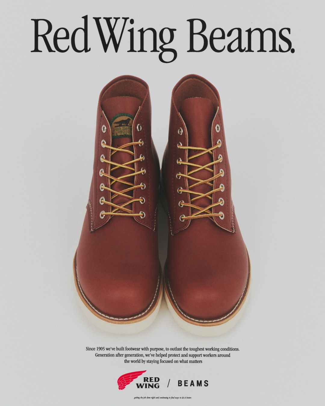 RED WING × BEAMS 2026 FW コラボコレクションが10/30 発売 (レッドウィング ビームス)