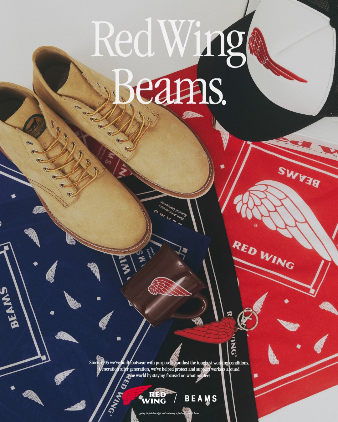 RED WING × BEAMS 2026 FW コラボコレクションが10/30 & 11/6 発売 (レッドウィング ビームス)