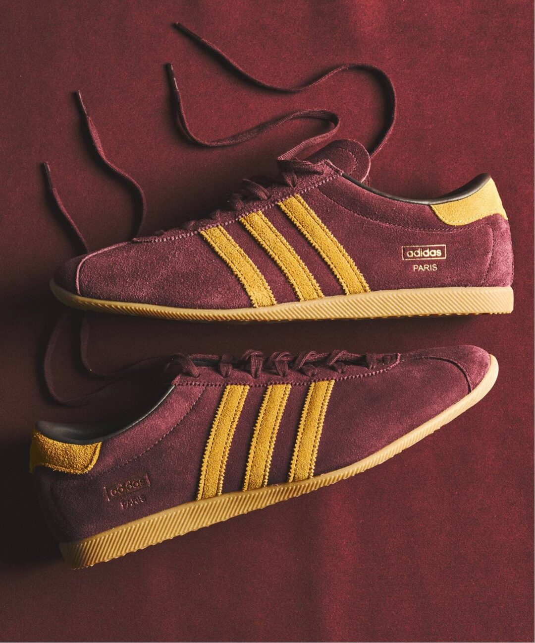 【2026年 10月中旬 発売】国内 417 EDIFICE 限定 adidas Originals PARIS “Burgundy” (エディフィス アディダス オリジナルス パリ “バーガンディ”)
