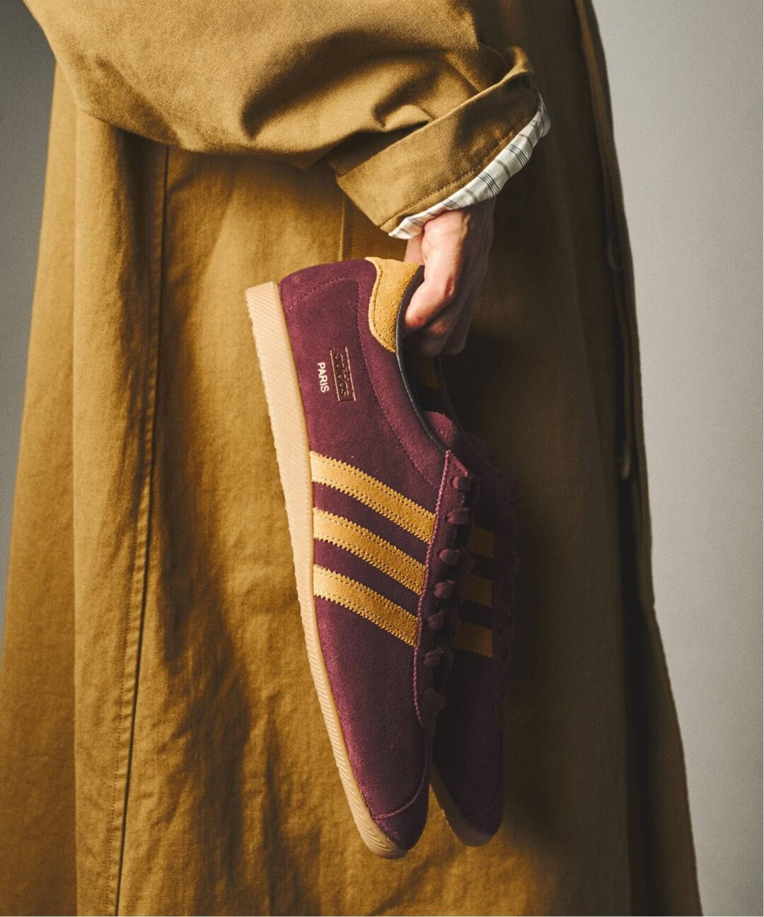 【2026年 10月中旬 発売】国内 417 EDIFICE 限定 adidas Originals PARIS “Burgundy” (エディフィス アディダス オリジナルス パリ “バーガンディ”)