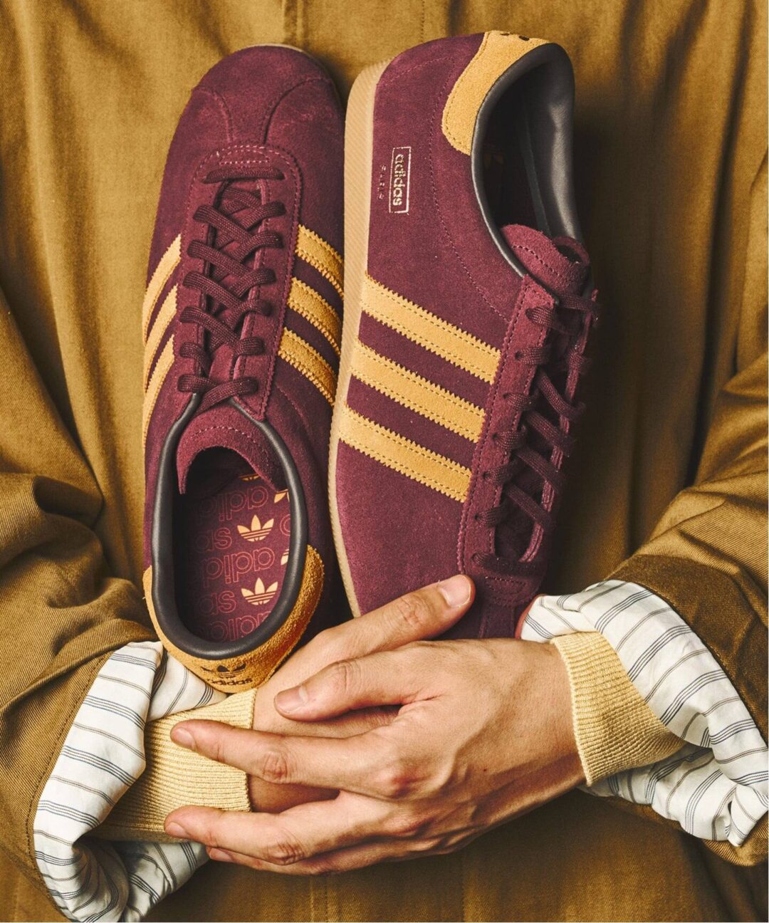 【2026年 10月中旬 発売】国内 417 EDIFICE 限定 adidas Originals PARIS “Burgundy” (エディフィス アディダス オリジナルス パリ “バーガンディ”)