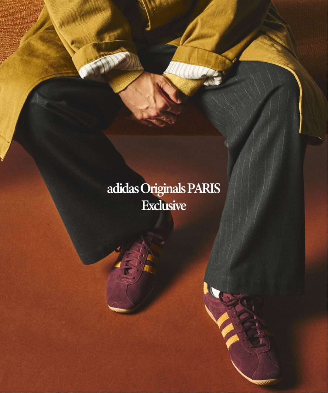 【2026年 10月中旬 発売】国内 417 EDIFICE 限定 adidas Originals PARIS “Burgundy” (エディフィス アディダス オリジナルス パリ “バーガンディ”)