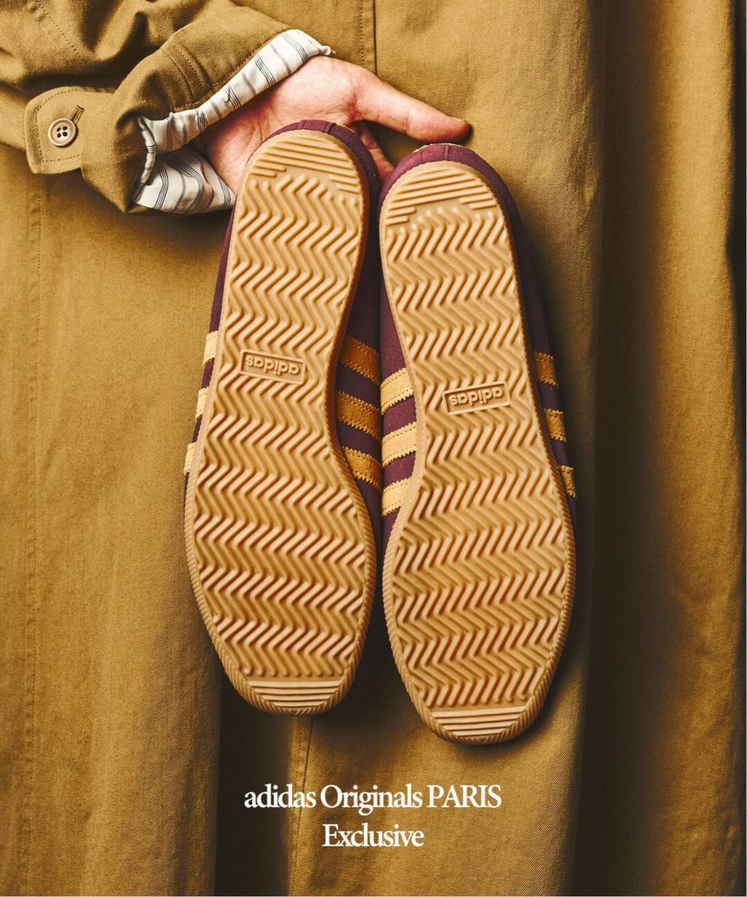 【2026年 10月中旬 発売】国内 417 EDIFICE 限定 adidas Originals PARIS “Burgundy” (エディフィス アディダス オリジナルス パリ “バーガンディ”)
