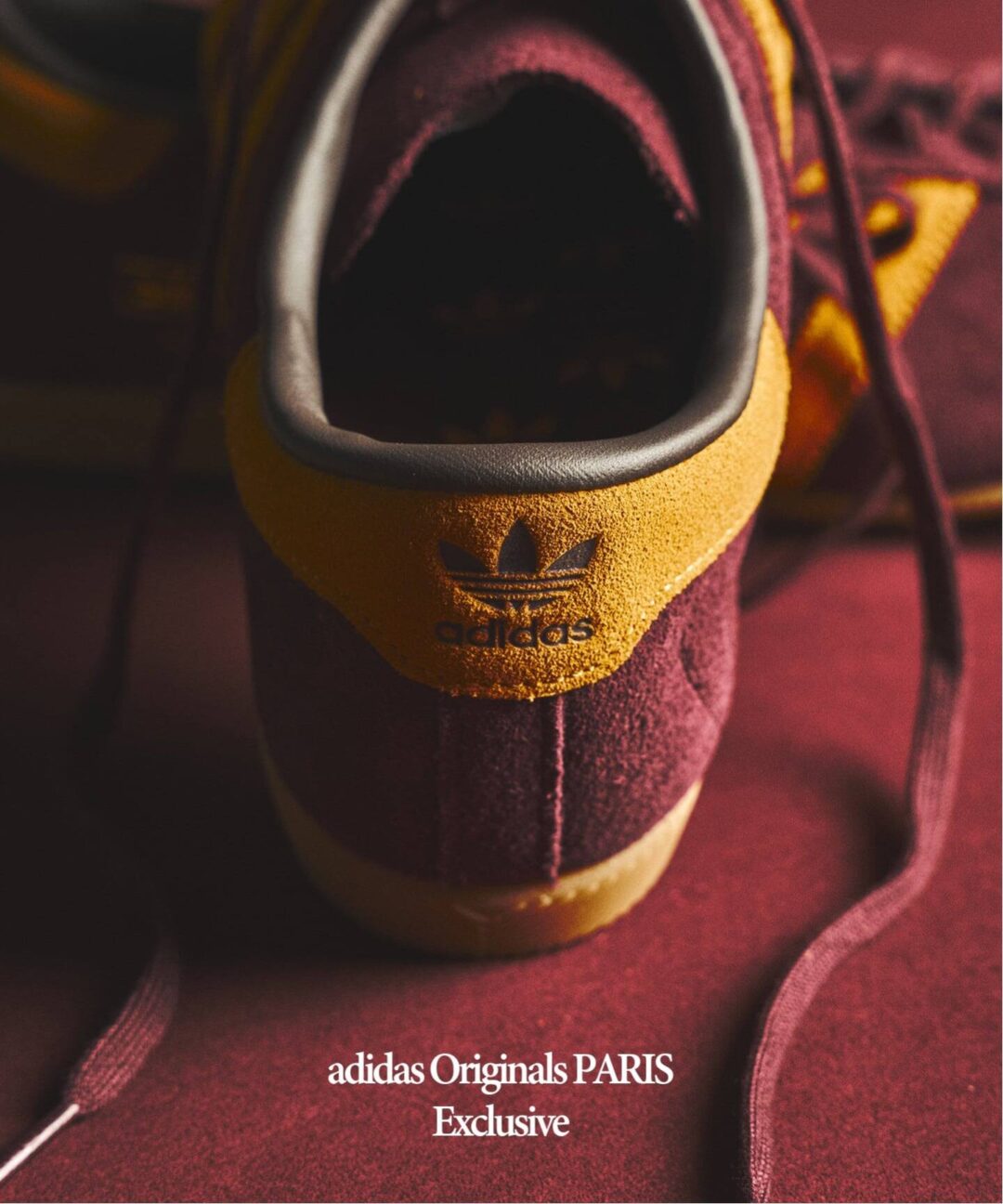 【2026年 10月中旬 発売】国内 417 EDIFICE 限定 adidas Originals PARIS “Burgundy” (エディフィス アディダス オリジナルス パリ “バーガンディ”)