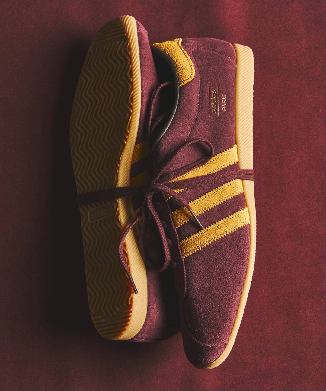 【2026年 10月中旬 発売】国内 417 EDIFICE 限定 adidas Originals PARIS “Burgundy” (エディフィス アディダス オリジナルス パリ “バーガンディ”)