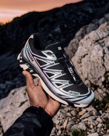 【2026年 10/10 発売】BSTN × Salomon XT-6 IRIDESCENT “Black/Almond Milk” (ボストン サロモン イリディセント) [L45567700]