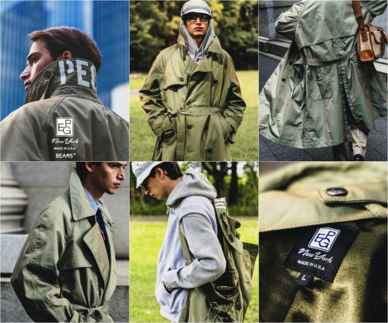 ENGINEERED GARMENTS × BEAMS PLUS PEG TRENCH COAT（engineered-garments × BEAMS PLUS）