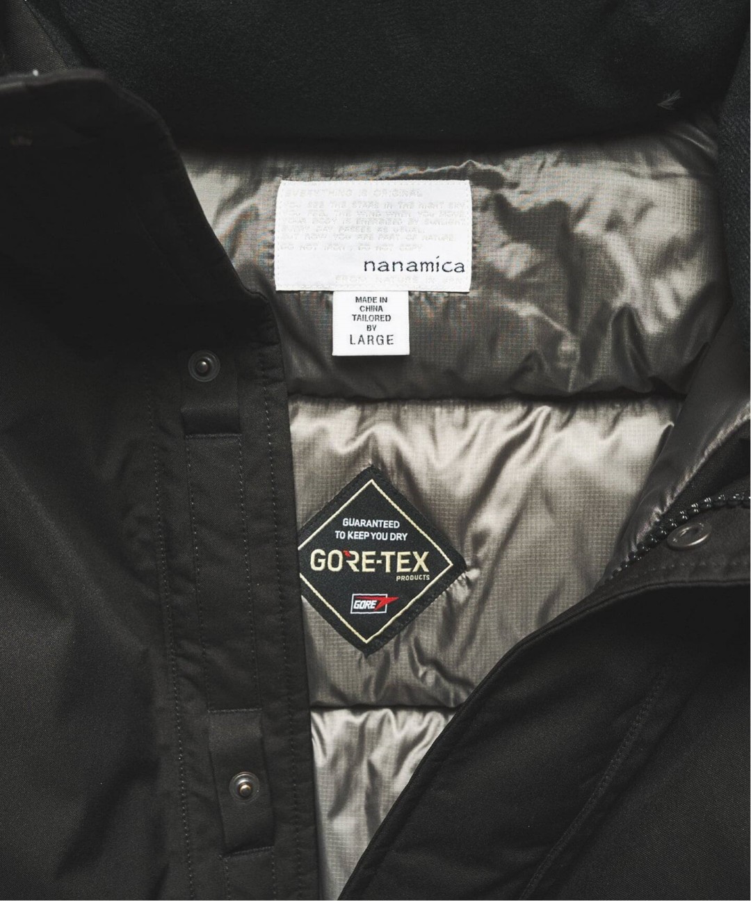 417 EDIFICE × nanamica 2026 FW 別注 “2L GORE-TEX Down Coat”が11月上旬 発売 (エディフィス ナナミカ ゴアテックス)