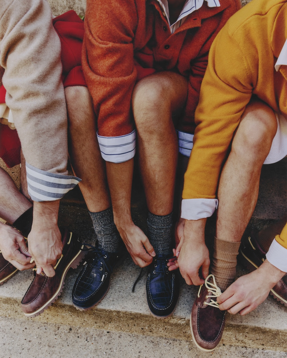 【2026年 10/15 発売】JACQUEMUS × Timberland “La Bateau” Boat Shoe “Brown/Navy” (ジャックムス ティンバーランド ラ バトー ボートシューズ “ブラウン/ネイビー”)