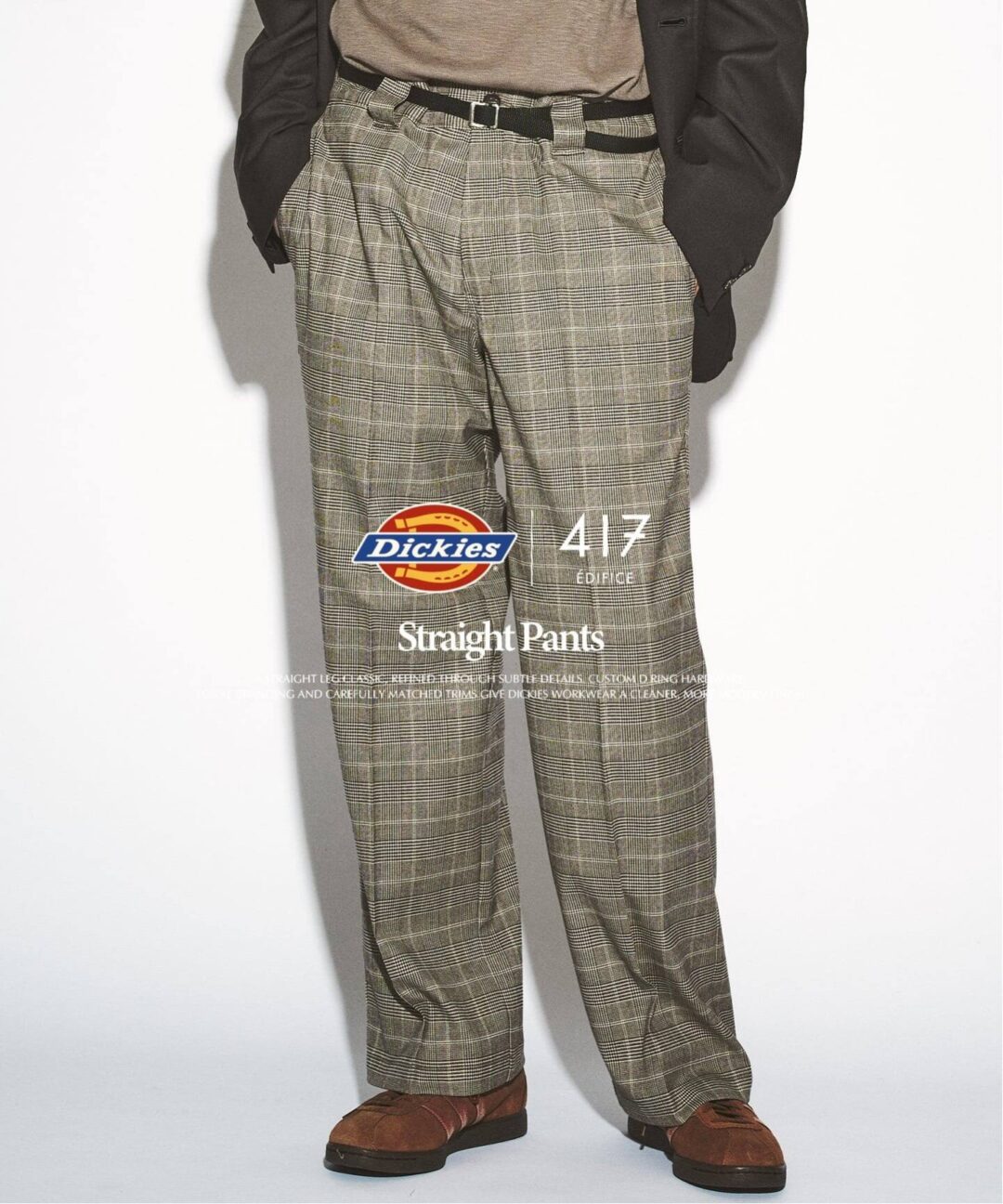 417 EDIFICE × Dickies 2026 FW 別注 “ストレート パンツ”が10月下旬 発売 (エディフィス ディッキーズ)