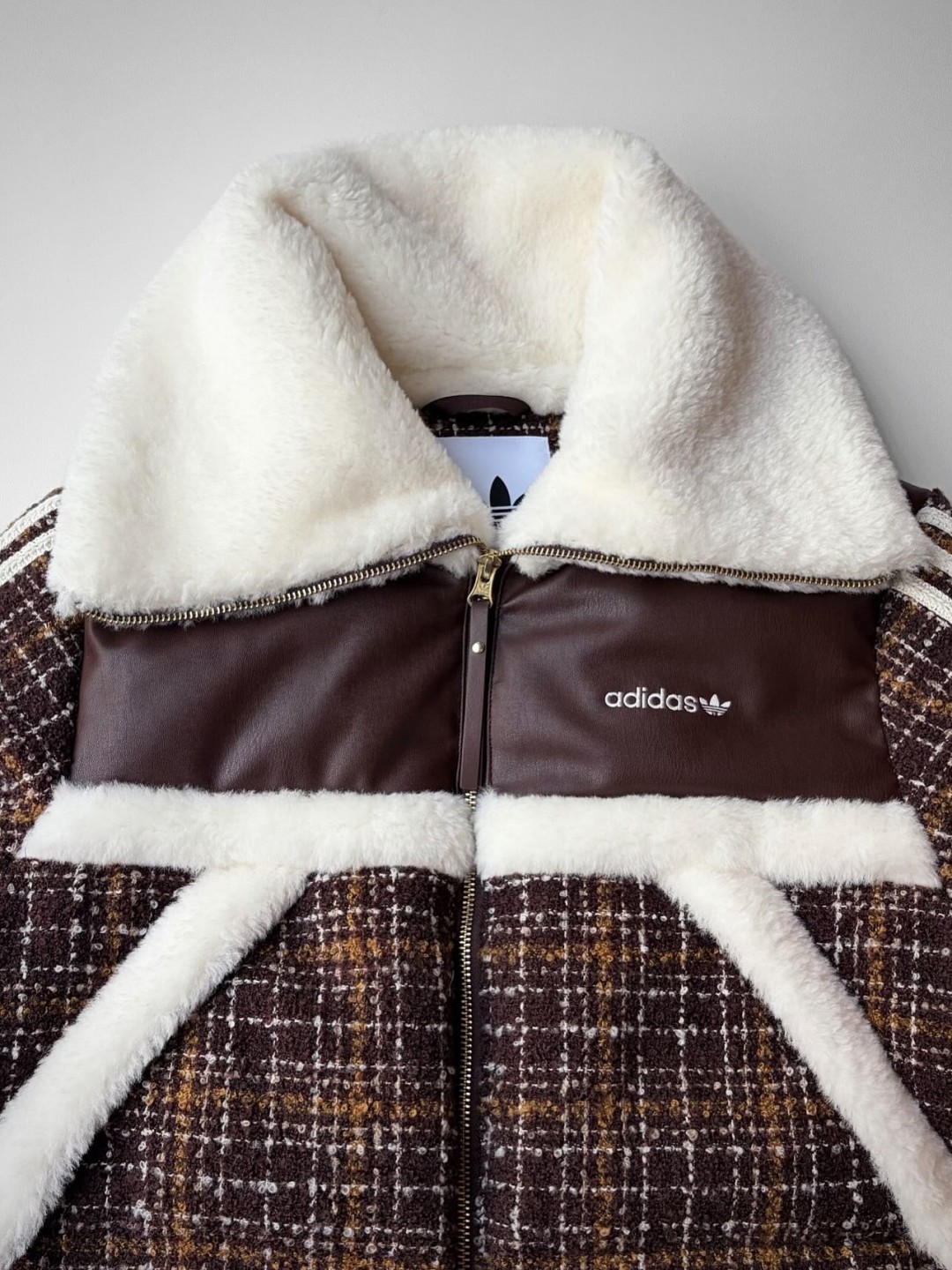 adidas Originals "Tweed Padding Jacket"が海外発売 (アディダス オリジナルス "ツイード パディング ジャケット")