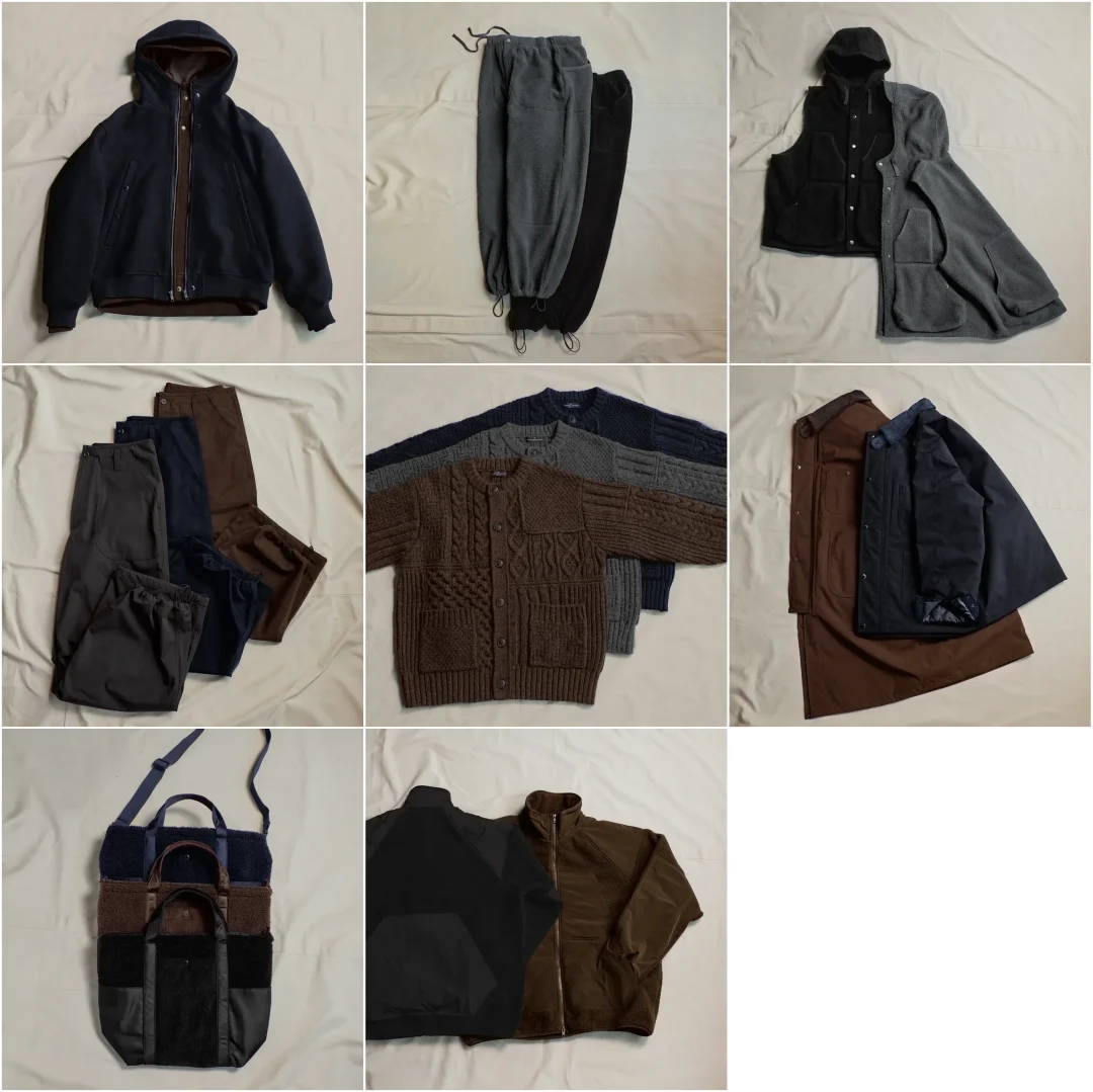 Engineered Garments × GU コラボ第3弾が2026年 10/12 & 10/26 発売 (ジーユー エンジニアド ガーメンツ)