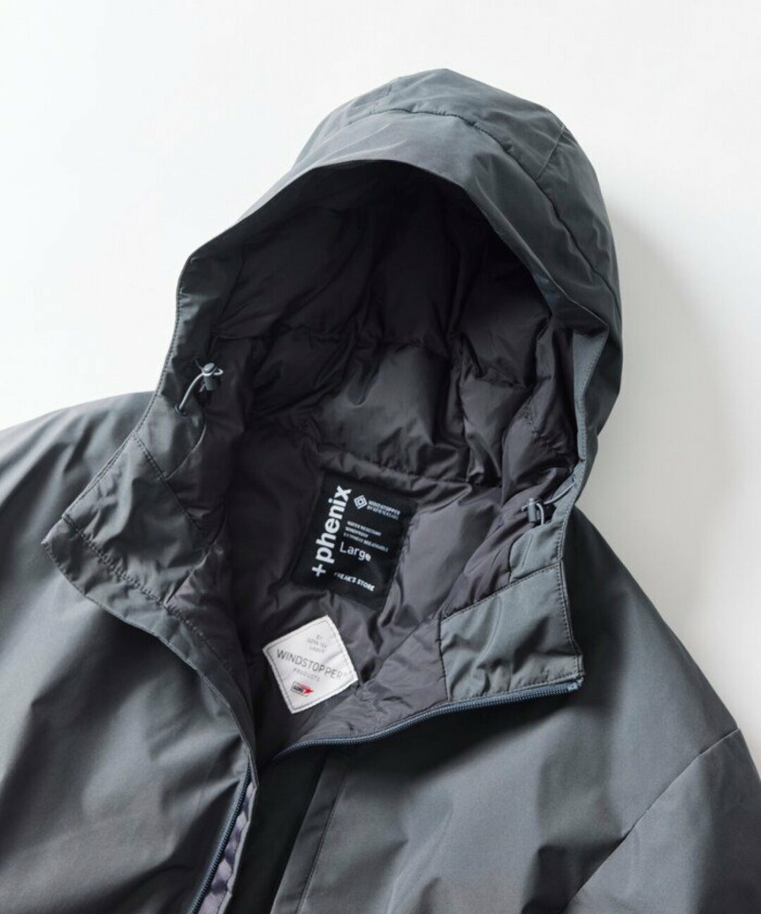 FREAK’S STORE × Plus Phenix 2026 FW 別注 “GORE-TEX WINDSTOPPER HOODIE DOWN JACKET”が11月下旬 発売 (フリークスストア プラスフェニックス ゴアテックス ウィンドストッパー フーディ ダウン ジャケット)