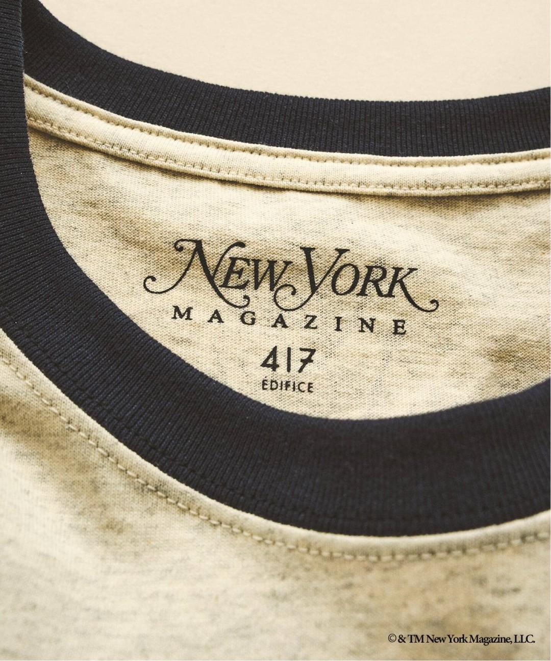 417 EDIFICE × NY MAGAZINE 2026 FW 別注 “ロングスリーブ Tシャツ & キャップ”が発売 (エディフィス ニューヨーク・マガジン)