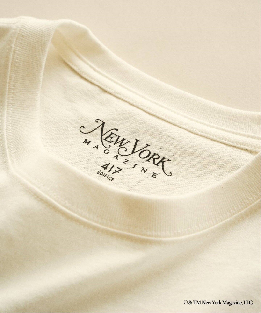 417 EDIFICE × NY MAGAZINE 2026 FW 別注 “ロングスリーブ Tシャツ & キャップ”が発売 (エディフィス ニューヨーク・マガジン)
