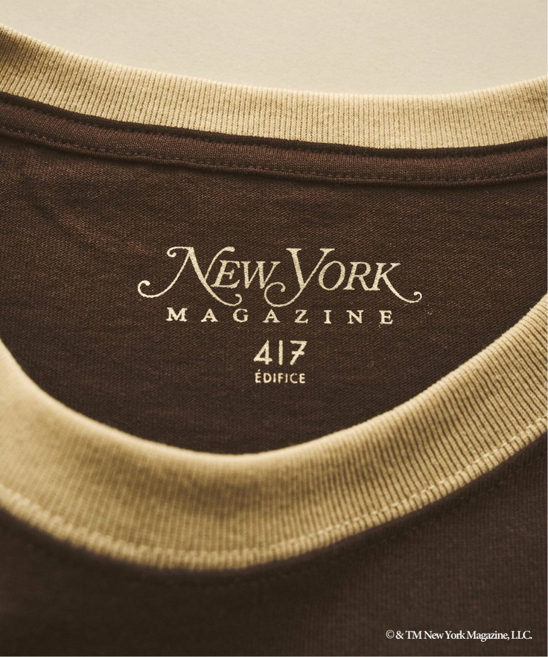 417 EDIFICE × NY MAGAZINE 2026 FW 別注 “ロングスリーブ Tシャツ & キャップ”が発売 (エディフィス ニューヨーク・マガジン)