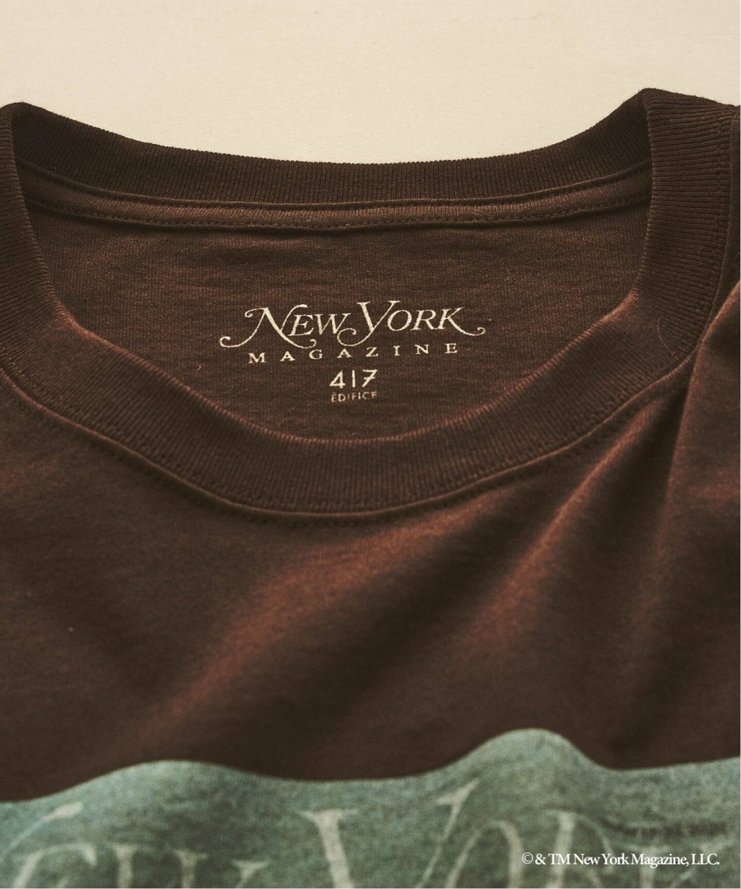 417 EDIFICE × NY MAGAZINE 2026 FW 別注 “ロングスリーブ Tシャツ & キャップ”が発売 (エディフィス ニューヨーク・マガジン)