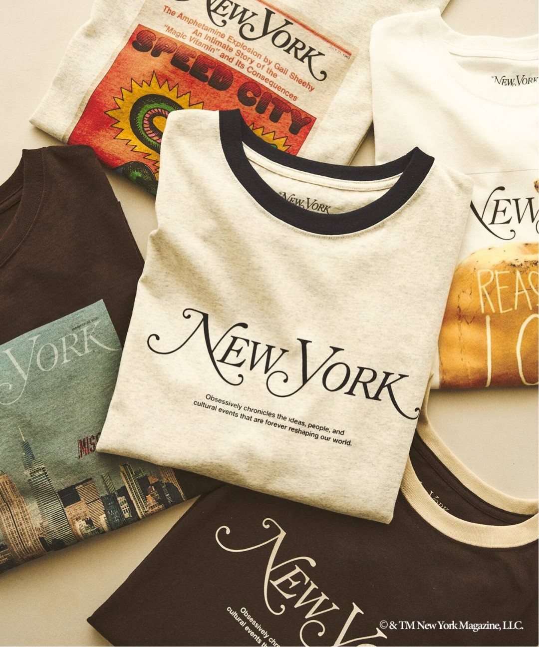 417 EDIFICE × NY MAGAZINE 2026 FW 別注 “ロングスリーブ Tシャツ & キャップ”が発売 (エディフィス ニューヨーク・マガジン)
