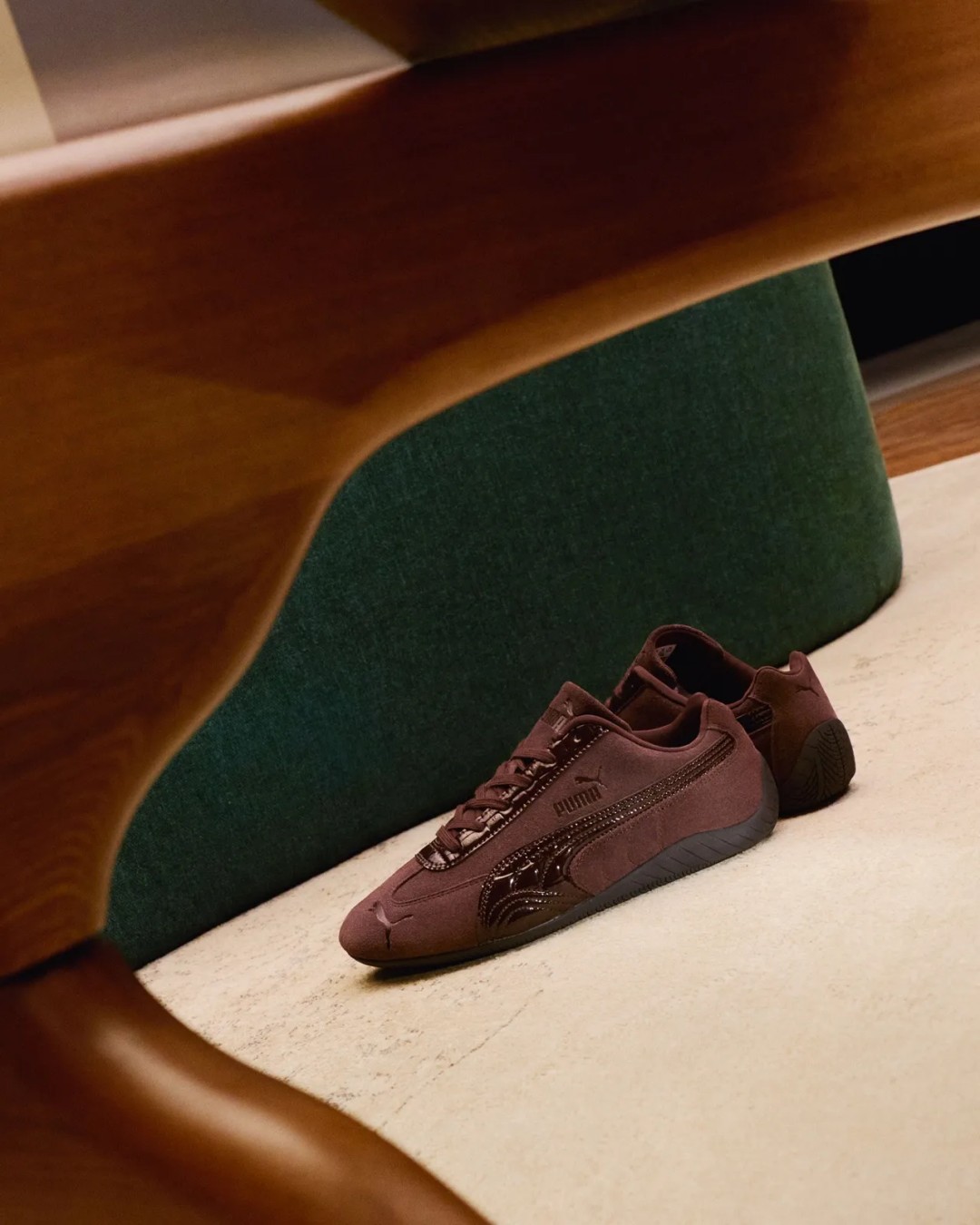 【2026年 10/15 発売】PUMA SPEEDCAT CROC “Chocolate Fondue/Black” (プーマ スピードキャット クロコ “チョコレートフォンデュ/ブラック”) [407674-01/407674-03]