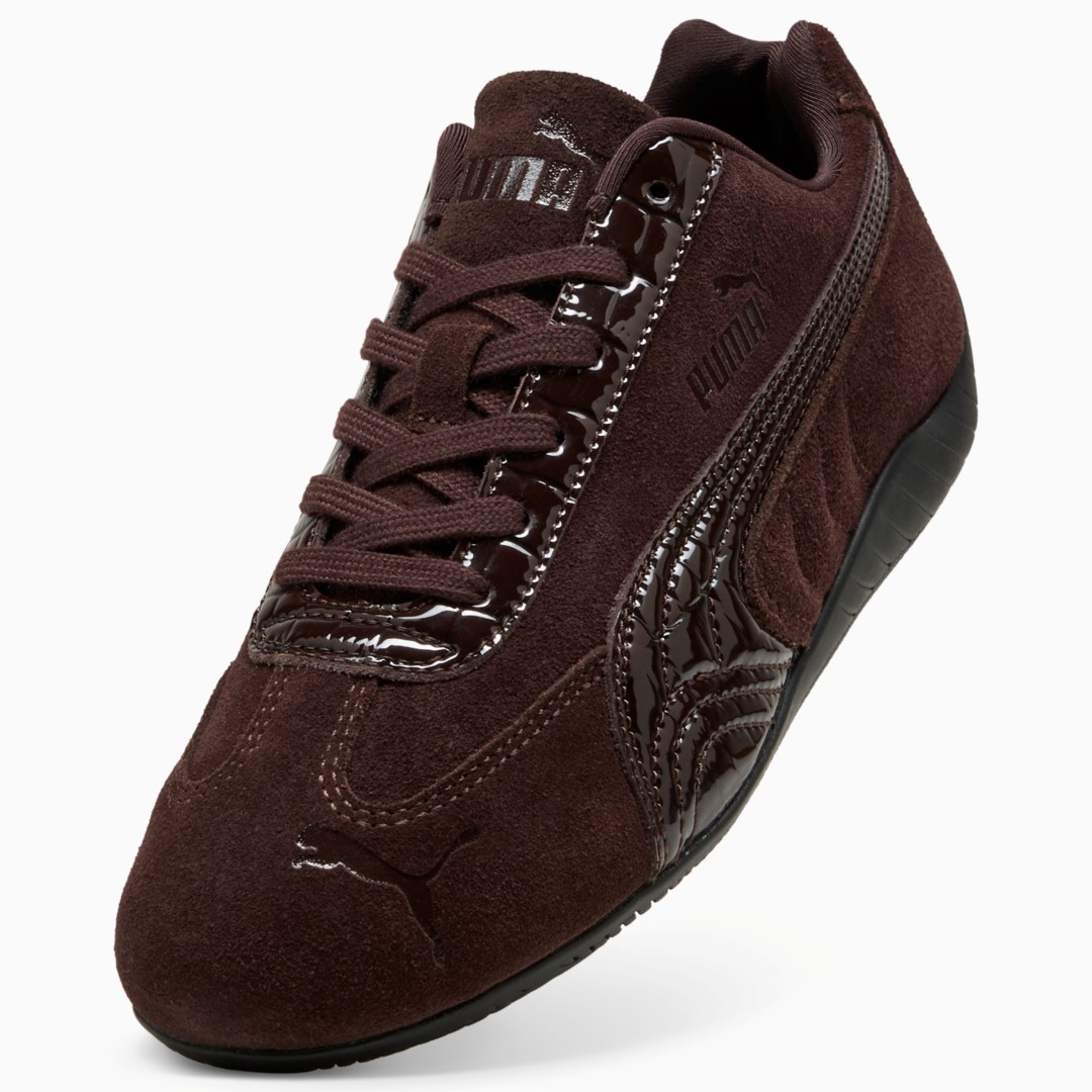 【2026年 10/15 発売】PUMA SPEEDCAT CROC “Chocolate Fondue/Black” (プーマ スピードキャット クロコ “チョコレートフォンデュ/ブラック”) [407674-01/407674-03]