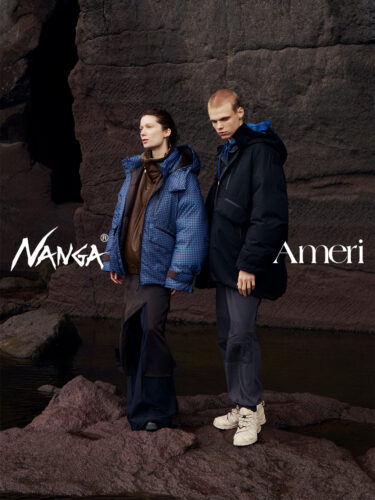 Ameri × NANGA 2026 FW コラボ第2弾が11/17 発売 (アメリ ナンガ)