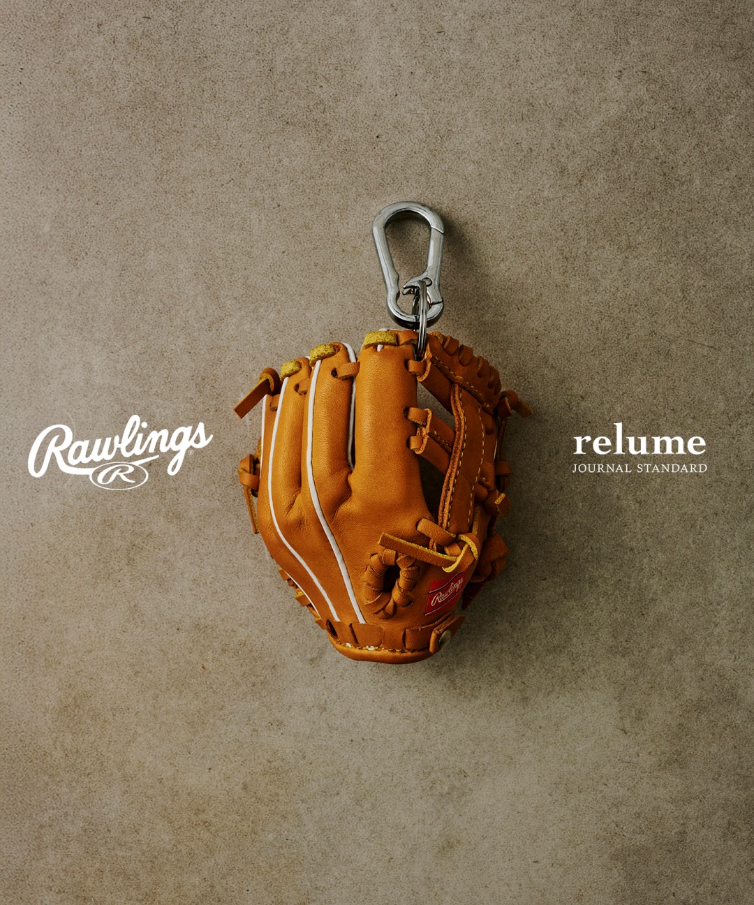 JOURNAL STANDARD relume × Rawlings 2026年 FW 別注 “名品グラブ ミニチュアキーホルダー”が10/23 発売 (ジャーナルスタンダード ローリングス)