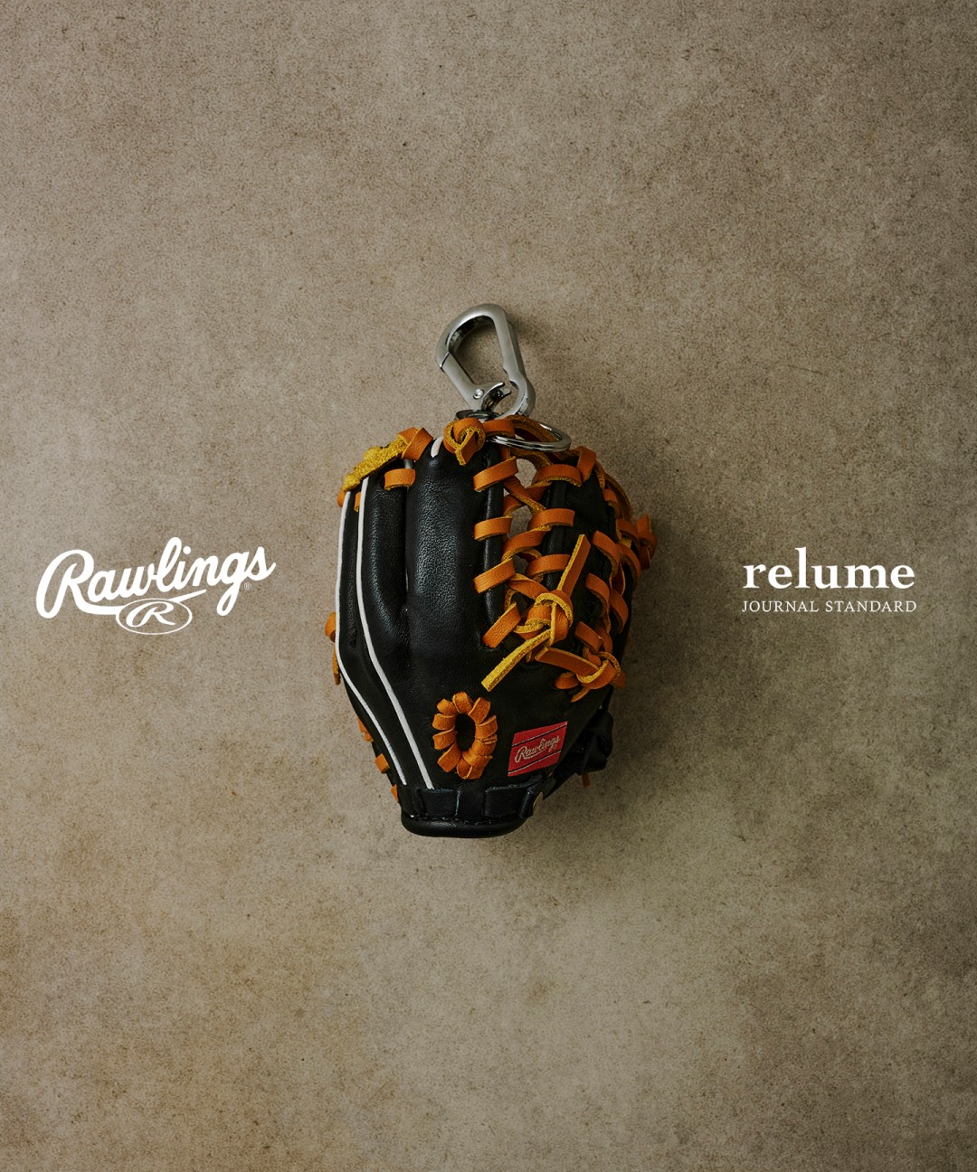 JOURNAL STANDARD relume × Rawlings 2026年 FW 別注 “名品グラブ ミニチュアキーホルダー”が10/23 発売 (ジャーナルスタンダード ローリングス)