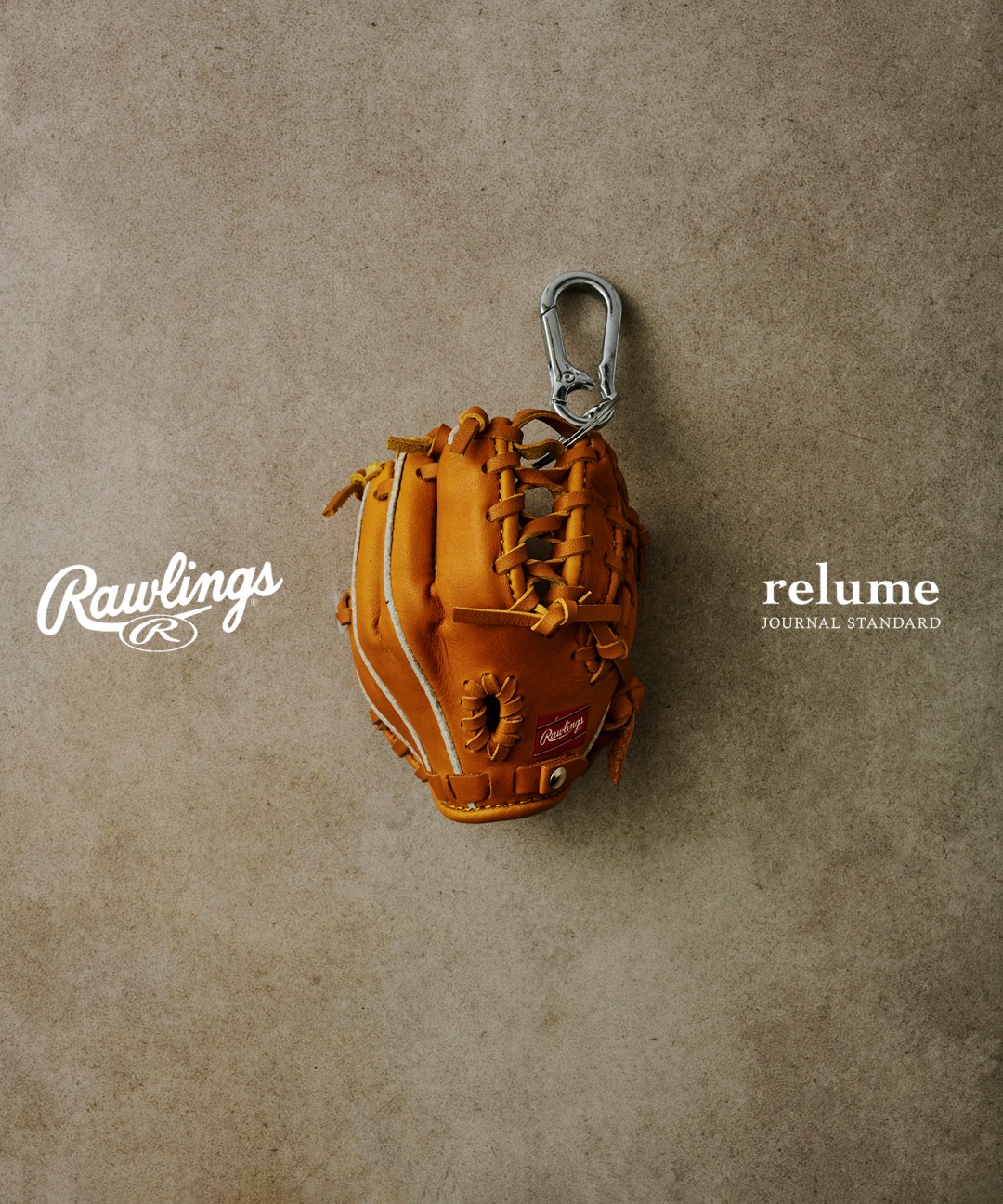 JOURNAL STANDARD relume × Rawlings 2026年 FW 別注 “名品グラブ ミニチュアキーホルダー”が10/23 発売 (ジャーナルスタンダード ローリングス)