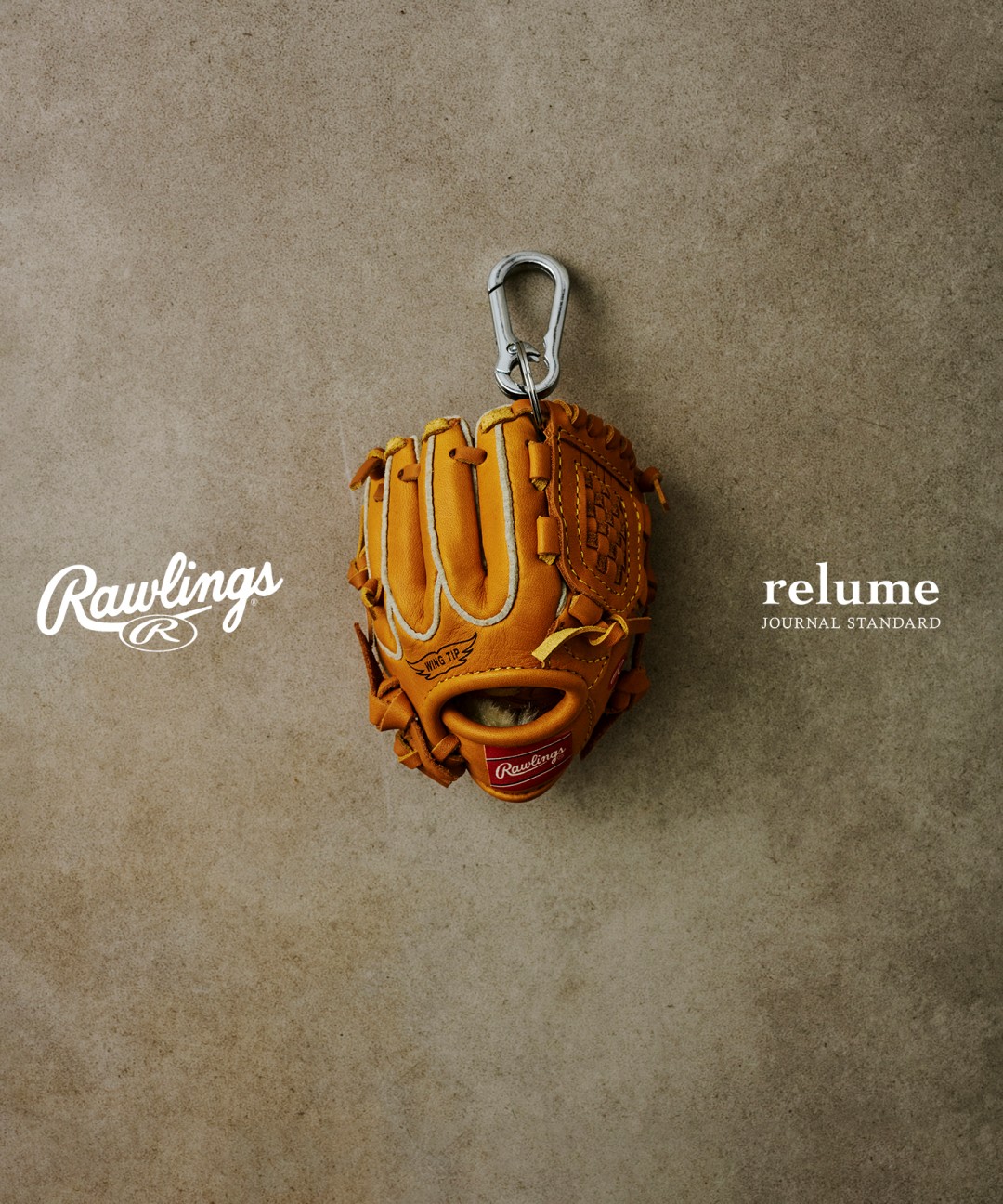 JOURNAL STANDARD relume × Rawlings 2026年 FW 別注 “名品グラブ ミニチュアキーホルダー”が10/23 発売 (ジャーナルスタンダード ローリングス)