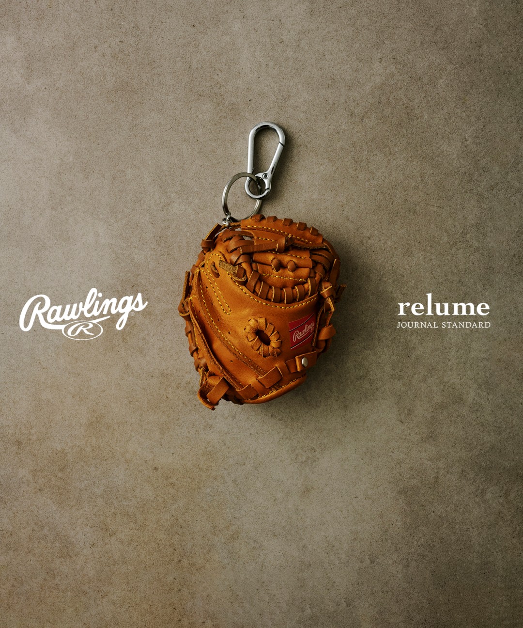 JOURNAL STANDARD relume × Rawlings 2026年 FW 別注 “名品グラブ ミニチュアキーホルダー”が10/23 発売 (ジャーナルスタンダード ローリングス)
