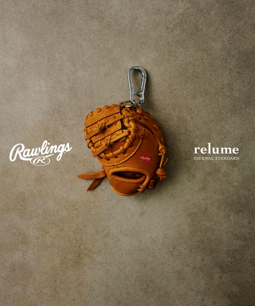 JOURNAL STANDARD relume × Rawlings 2026年 FW 別注 “名品グラブ ミニチュアキーホルダー”が10/23 発売 (ジャーナルスタンダード ローリングス)