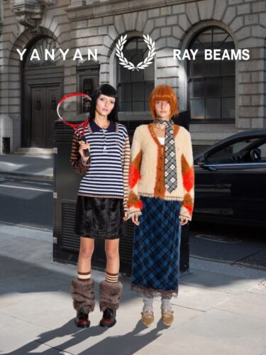 YanYan × FRED PERRY × Ray BEAMS 初トリプルコラボ ニットアイテム2型が2026年 10/23 発売 (ヤンヤン フレッドペリー レイビームス)