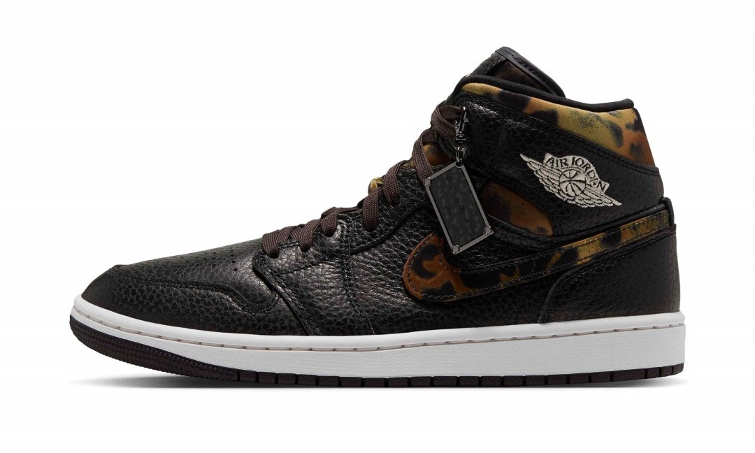 【2026年 10/17 発売】NIKE W AIR JORDAN 1 MID SE “Leopard/Black/Velvet Brown” (ナイキ エア ジョーダン ミッド “レオパード/ブラック/ベルベットブラウン”) [IQ5161-001]