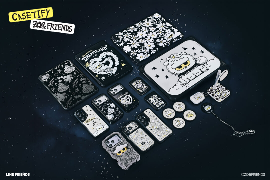 CASETiFY × G-DRAGON / ZO&FRIENDS 再コラボが2026年 10/8 11:00 発売!夢の世界「DREAMLAND」をテーマにした新コレクションが登場 (ケースティファイ ジョアンフレンズ)