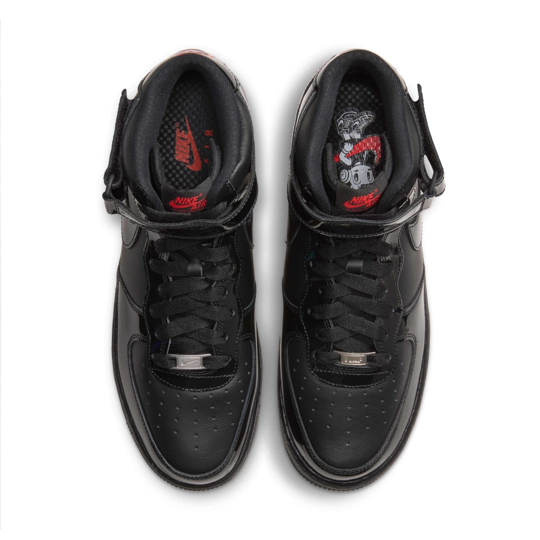 【2026年 秋冬 発売予定】Victory Lap Radio × NIKE AIR FORCE 1 MID “Black” (ビクトリー・ラップ・ラジオ ナイキ エア フォース 1 ミッド) [JA7806-001]
