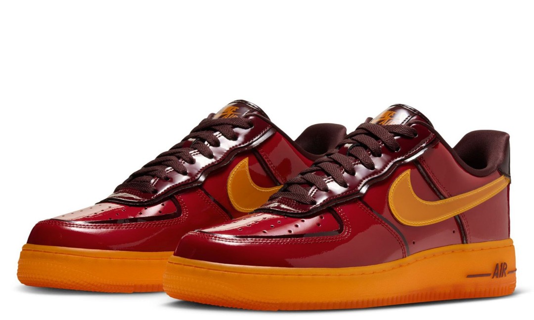 【2026年 11/2 発売予定】NIKE AIR FORCE 1 07 LOW “Gym Red/Team Red/Burgundy Crush” (ナイキ エア フォース ロー “レッド/バーガンディ”) [IX8058-687]