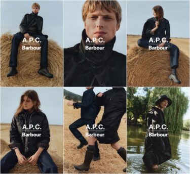 A.P.C. × Barbour 2026 FW カプセルコレクションが10/16 発売 (アー・ペー・セー バブアー)