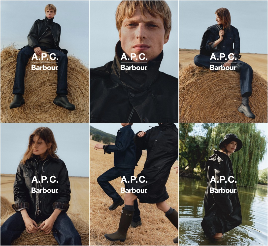 A.P.C. × Barbour 2026 FW カプセルコレクションが10/16 発売 (アー・ペー・セー バブアー)