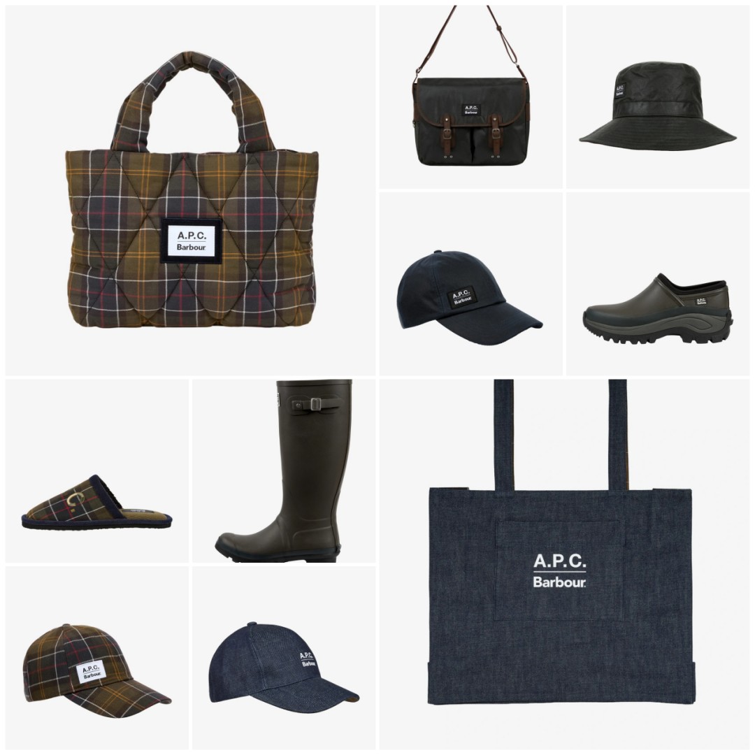 A.P.C. × Barbour 2026 FW カプセルコレクションが10/16 発売 (アー・ペー・セー バブアー)