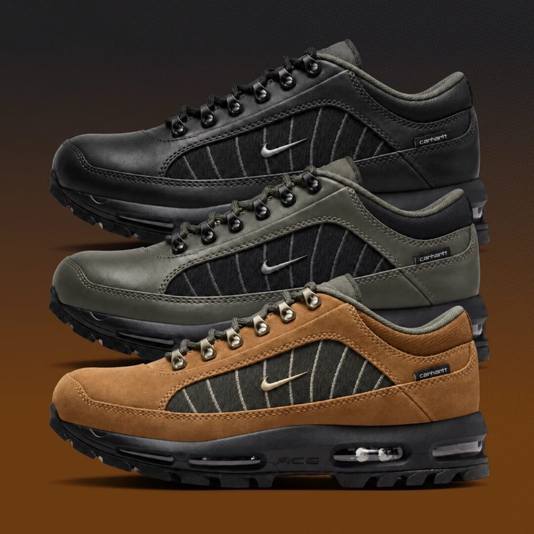 【2026年末 発売予定】Carhartt WIP x NIKE AIR MAX GOADOME LOW (カーハート ナイキ エア マックス ゴアドーム ロー) [IW6306-001/IW6306-200/IW6306-300]