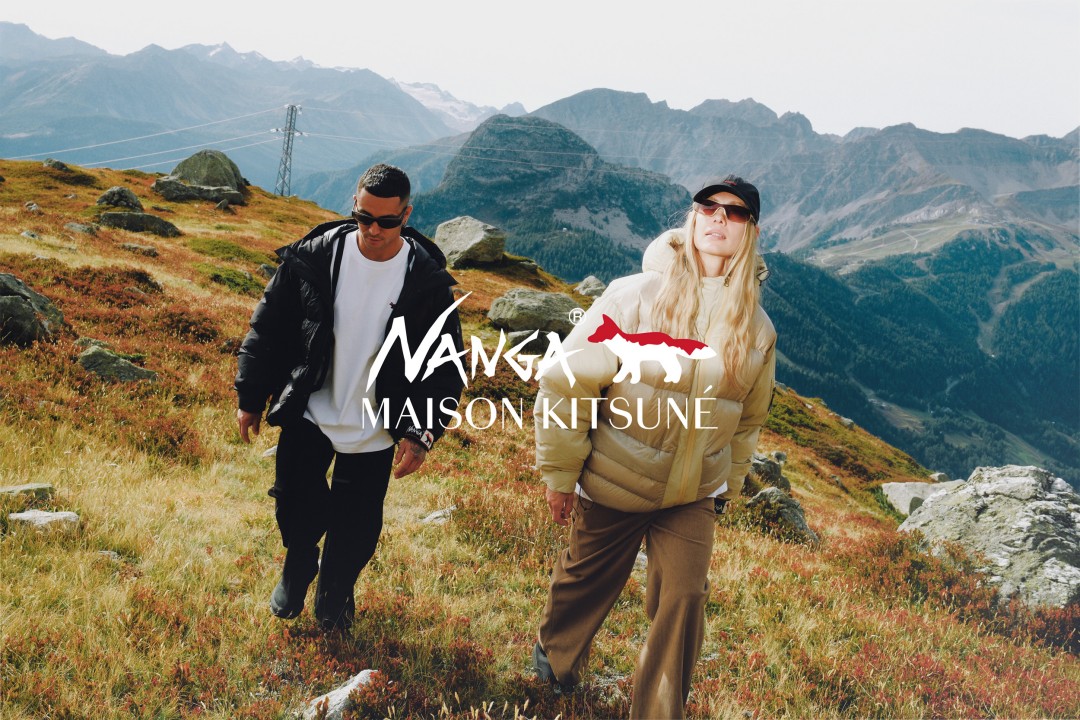 NANGA × MAISON KITSUNÉとの山と都市をつなぐコラボレーションコレクションが2026年 10/27 発表 (ナンガ メゾン キツネ)