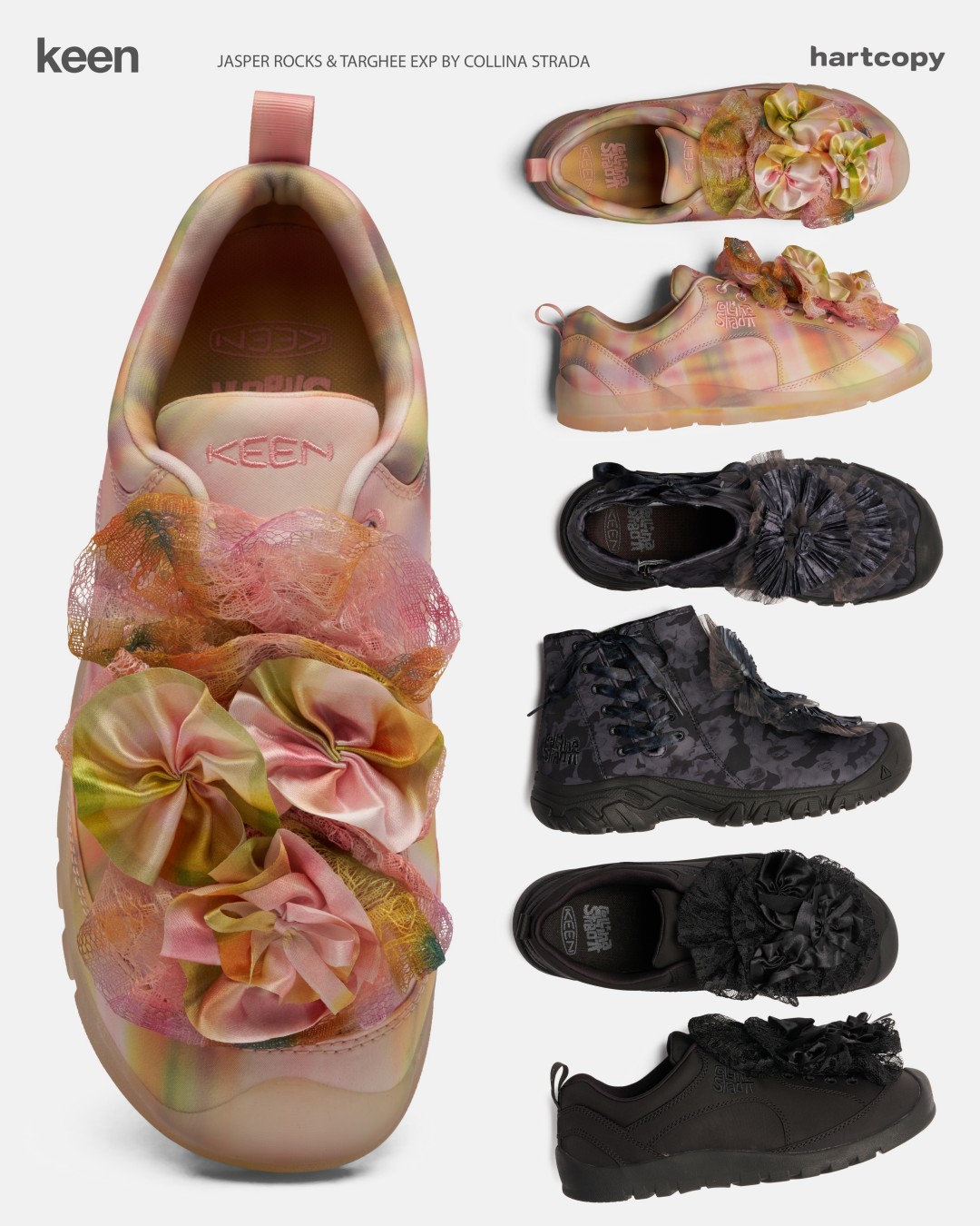 【2026年 10月 発売予定】Collina Strada × KEEN “Jasper Rocks & Targhee EXP” (コリーナ・ストラーダ キーン)