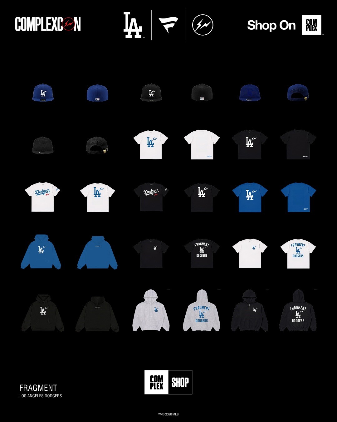 FRAGMENT × ComplexCon Los Angeles 2026 アイテムがオンラインにて発売 (コンプレックスコン フラグメント 藤原ヒロシ Hiroshi Fujiwara)
