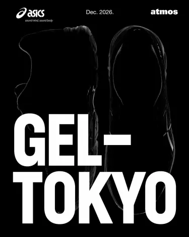 【2026年 12月 発売予定】atmos × ASICS GEL-TOKYO (アトモス アシックス ゲル トウキョウ)