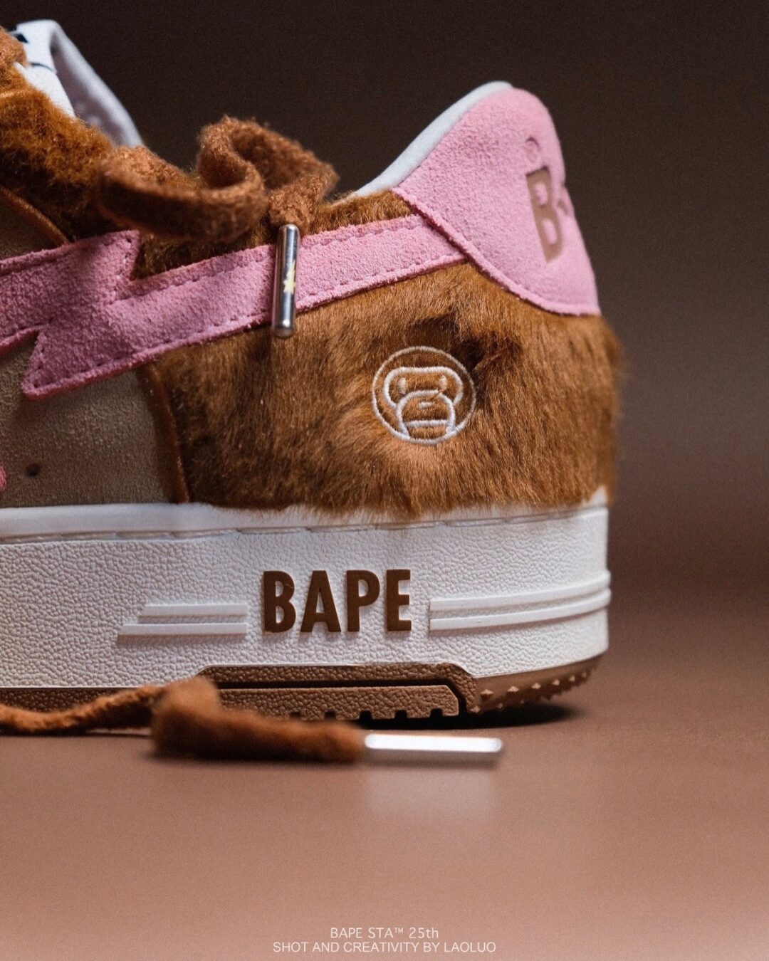 A BATHIG APE BAPE STA 25周年コレクション ふわふわモデルが発売予定 (ア ベイシング エイプ)